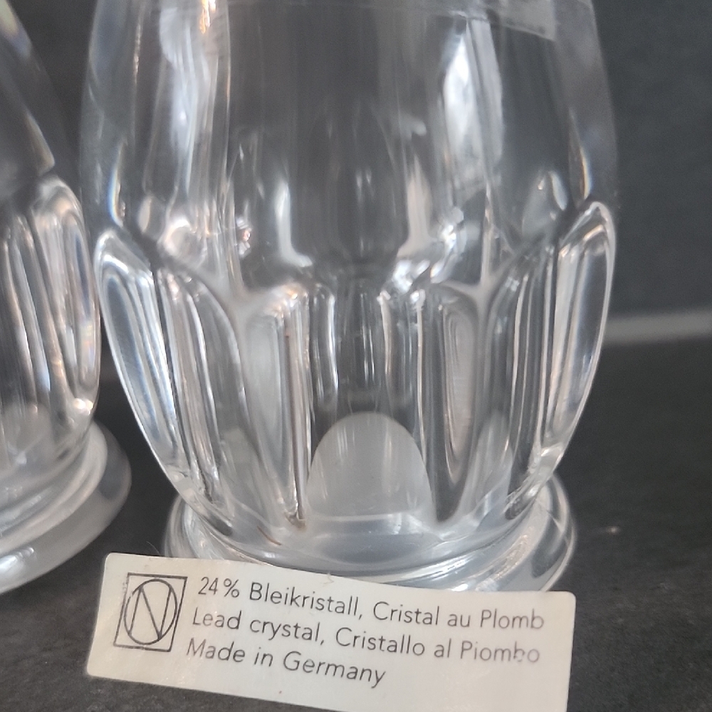 Lead Crystal Glass Tumbler - Clear